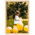 vidaXL Fotorámiky na stenu, koláž 5 ks, bledý dub 50x70 cm