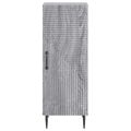 vidaXL Servírovacia skriňa Sivá sonoma 33 x 34,5 x 89,5 cm