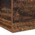 vidaXL Rám postele so skladom Staré drevo 80 x 200 cm Kompozitné drevo