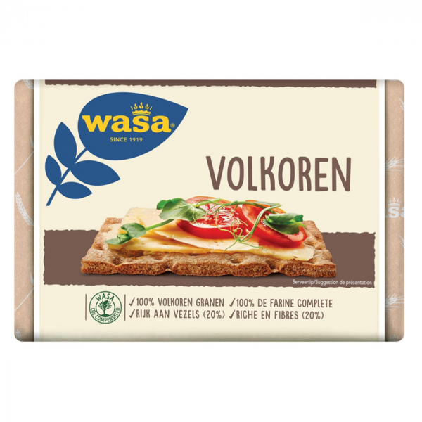 Knäckebroty Celozrnné - Wasa, 12 x 260 g