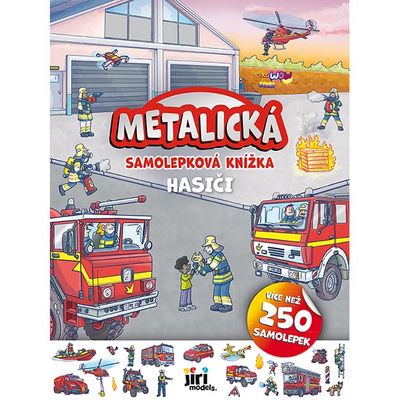Hasiči Metalická samolepková knížka
