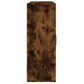 vidaXL Komody 3 ks dymový dub 60x31x84 cm kompozitné drevo