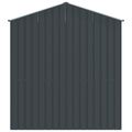 vidaXL Klietka pre vtákov Antracit 410 x 210 x 230 cm Pozinkovaná oceľ
