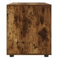vidaXL Úložná skrinka 80 x 48 x 57 cm Kompozitné drevo Dymová dub