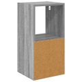 vidaXL Nočný stolík Sivý Sonoma 30,5 x 27 x 59,5 cm Kompozitné drevo