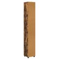 vidaXL Kúpeľňová skriňa Dymová dub 30,5 x 30 x 195 cm Kompozitné drevo