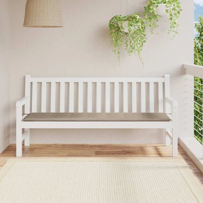 vidaXL Podložka na záhradnú lavičku 180x50x3 cm, oxfordská látka