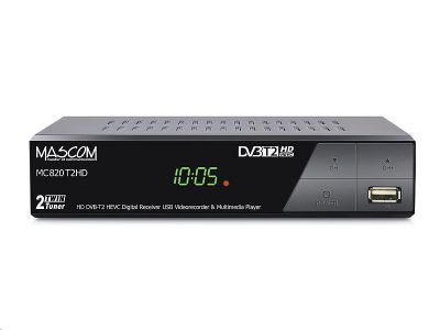 Mascom MC820T2 hd DVB-T2 H.265/HEVC