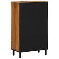 vidaXL Highboard s poličkou Hnedá 60 x 33 x 100 cm Masívne mango drevo