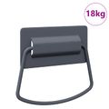 vidaXL Rukoväte na kuchyňu Antracit 85 x 45 mm Kov