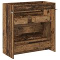 vidaXL Skriňa pod umývadlo do kúpeľne Staré drevo 78,5 x 37,5 x 81 cm