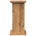 vidaXL Stojan na monitor s policou dub artisan 31x30x60 cm komp. drevo