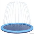 vidaXL Splash pad pre deti a psov Modrá Ø150 x 10 cm PVC