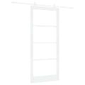vidaXL Posuvné dvere ORKDAL 93 x 211 cm Biela