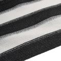 vidaXL Tieniaca sieť antracitovo-biela 2x10 m HDPE 150 g/m²