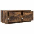 vidaXL TV stolíky 2 ks dymový dub 60x31x25,5 cm spracované drevo