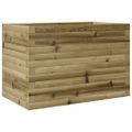 vidaXL Záhradný kvetináč 70x40x45,5 cm impregnovaná borovica