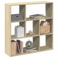 vidaXL Rozdeľovacia knižnica dub sonoma 102x29x103,5 cm kompoz. drevo