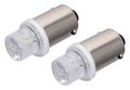 Žiarovka 1 LED 12 V Ba9s biela 2 ks