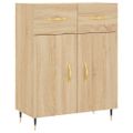 vidaXL Vysoká skrinka dub sonoma 69,5x34x180 cm spracované drevo
