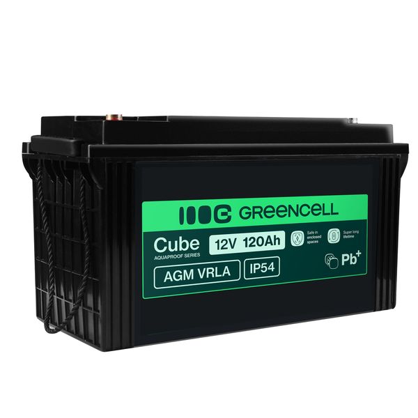 Green Cell AGM12V120AH-J VRLA bezúdržbová batéria 12V 120Ah