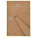 vidaXL Fotorámiky na stenu alebo stôl 3 ks zlaté 70x90 cm MDF