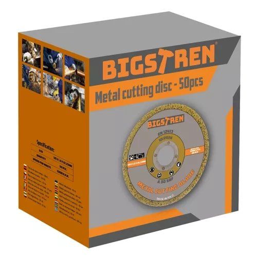 Rezný kotúč na kov 125 mm, súprava 50 ks Bigstren 21639 Rezný kotúč na kov 125 mm, sada 50 ks Bigstren 21639