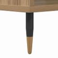 vidaXL Konferenčný stolík dub artisan 60 x 50 x 40 cm Kompozitné drevo