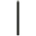 vidaXL Nohy k barovému stolu, antracitové, 2 ks, 60 x (100-101) cm, oceľové