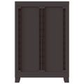 vidaXL Plastová skrinka 65x45x97 cm