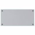 vidaXL Nástenná magnetická tabuľa biela 100x50 cm tvrdené sklo