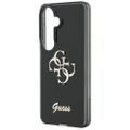 Obal Guess IML Big Metal 4G Script pre Samsung Galaxy S26 čierny