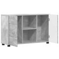 vidaXL Servírovacia skriňa FLORIN 88,5 x 30,5 x 55,5 cm Betónová šedá
