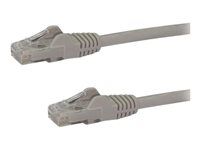 Startech 10m CAT6 Ethernet Cable, 10 Gigabit Snagless RJ45 650MHz 100W PoE Patch Cord, CAT 6 10GbE UTP Network Cable w/Strain Relief, Grey, Wiring is UL Certified/TIA - Category 6 - 24AWG (N6PATC10MGR) - Patch kábel - RJ-45 (M) do RJ-45 (M) - 10 m - UTP - CAT 6 - prevedenie bez hrbolčeku - sivá