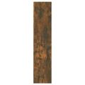 vidaXL Knižnica/deliaca stena tmavý dub 40x30x135 cm