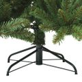 vidaXL Umelý Sklápací Vianočný Stromček Zelená 180 cm PVC a oceľ