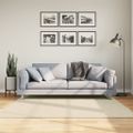 vidaXL Koberec HUARTE s krátkym vlakom umývateľný krémový 160x160 cm