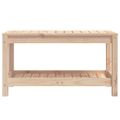 vidaXL Záhradná lavica 82,5x35x45 cm masívna borovica