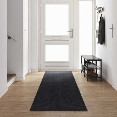 vidaXL Behúň koberec Antracit 80 x 500 cm látka