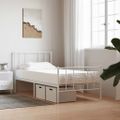 vidaXL Penový matrac biely 90x220 cm tvrdosť H2 H3