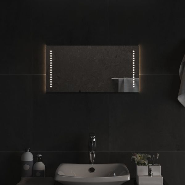 vidaXL LED kúpeľňové zrkadlo 30x60 cm