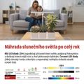 Pestovateľská lampa EMOS Z7904 LED GROW 7 W, časovač, stmievateľná, biela