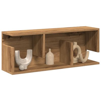 vidaXL Nástenná skrinka 80x20x30 cm dub artisan kompozitné drevo