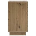 vidaXL Nočný stolík Dub artisan 33,5 x 34,5 x 60 cm Kompozitné drevo