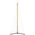 vidaXL LED vianočný stromček 339 LED teplá biela 182 cm