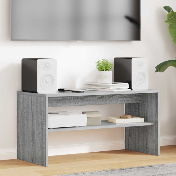 vidaXL TV skrinka Sivý Sonoma 80 x 35 x 40 cm Kompozitné drevo
