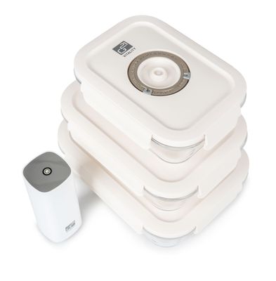 Set G21 vákuovacích dóz s pumpou, 4 ks