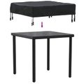 vidaXL Pochranný obal na stôl 62 x 62 x 15 cm 600D Oxfordská tkanina