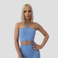 Športová podprsenka Halter FLO Blue - GymBeam, veľkosť XL, veľkosť oblečenia XL