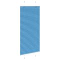 vidaXL Plisovaná roleta modrá 65x150 cm šírka látky 64,4 cm polyester